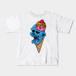 Ice-cream monster Kids T-Shirt